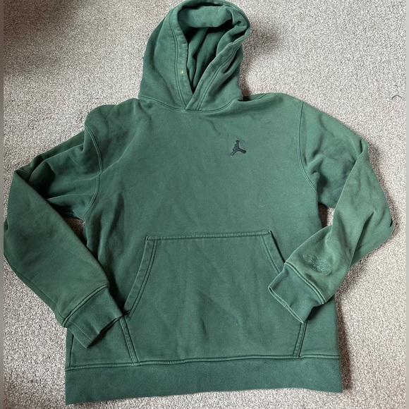 Jordan Green Hoodie Pullover Sweatshirt - Men's Size M - Picture 1 of 7